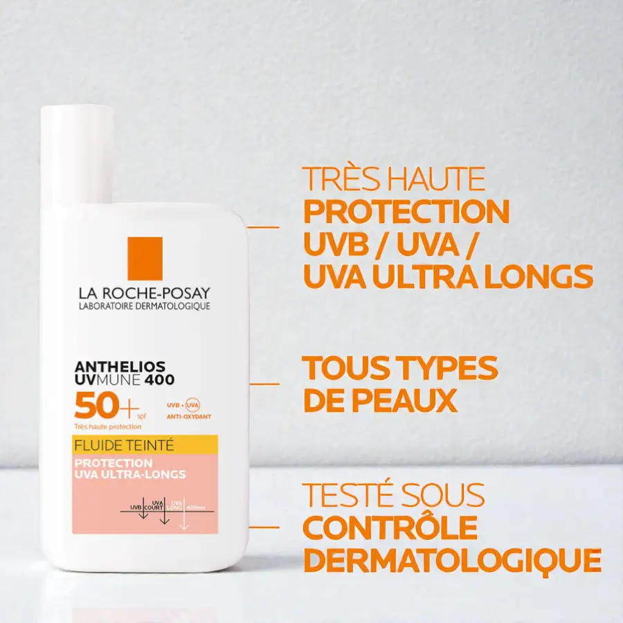 La roche-posay | Anthelios Fluide SPF50+ Visage – Image 2